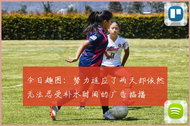 今日趣图：努力适应了两天却依然无法忍受补水时间的广告插播